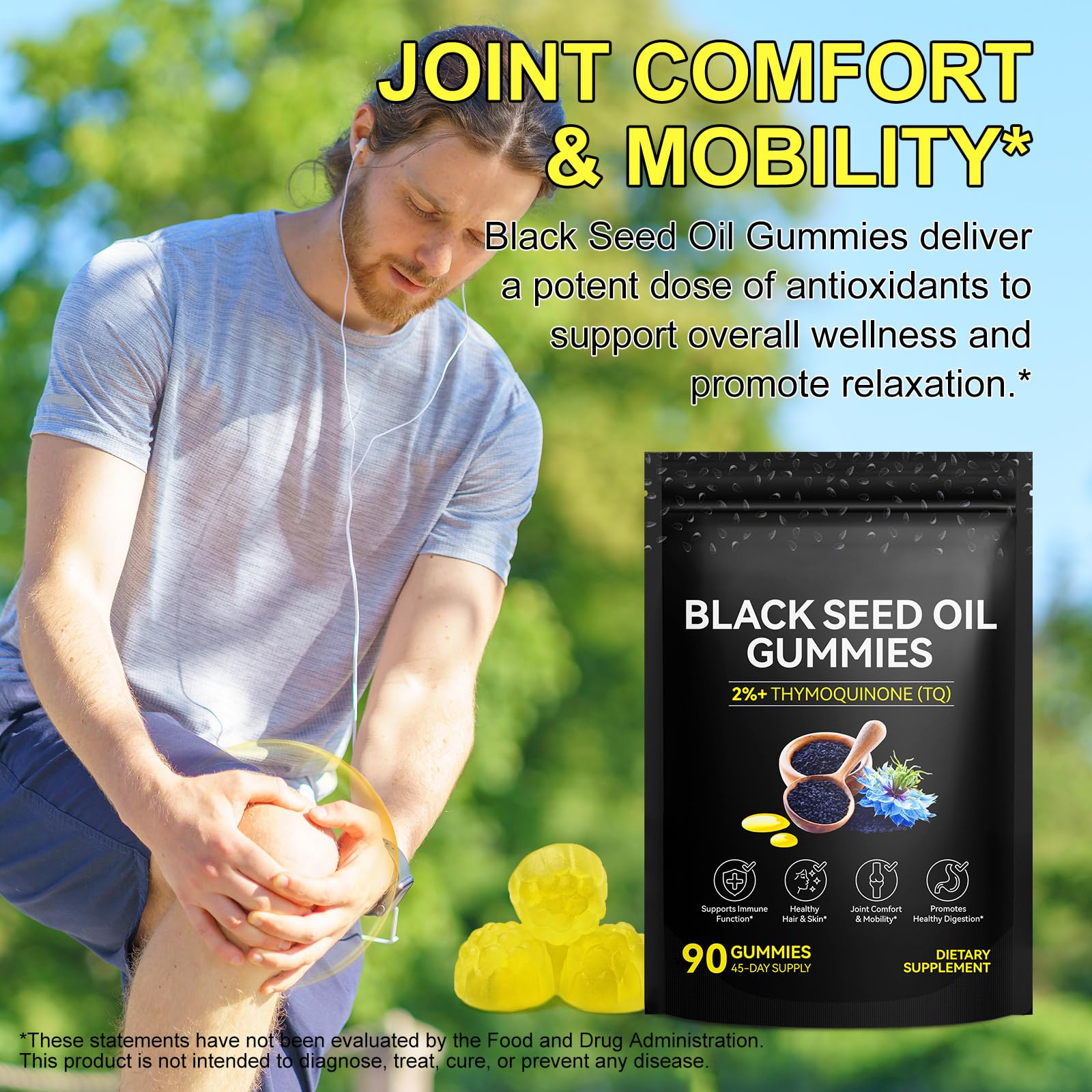 DCTTVHVD Black Seed Oil Gummies lifestyle scene