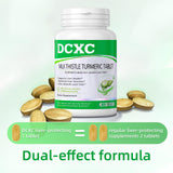 DCXC Milk Thistle Supplement bottle side view