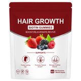 DDOOUU Lumin Hair Growth Gummies front view with packaging