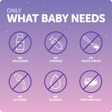 Ddrops Baby Bedtime Drops bottle with measuring drop