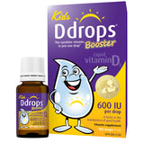 Ddrops support Liquid Vitamin D 600IU 5ml bottle front view