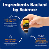 Ddrops Vitamin D3 + K2 Liquid Drops 5000 IU with coconut oil