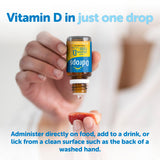 Ddrops Vitamin D3 Liquid Drops 10ml packaging