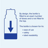Ddrops Vitamin D3 liquid drops bottle with dropper
