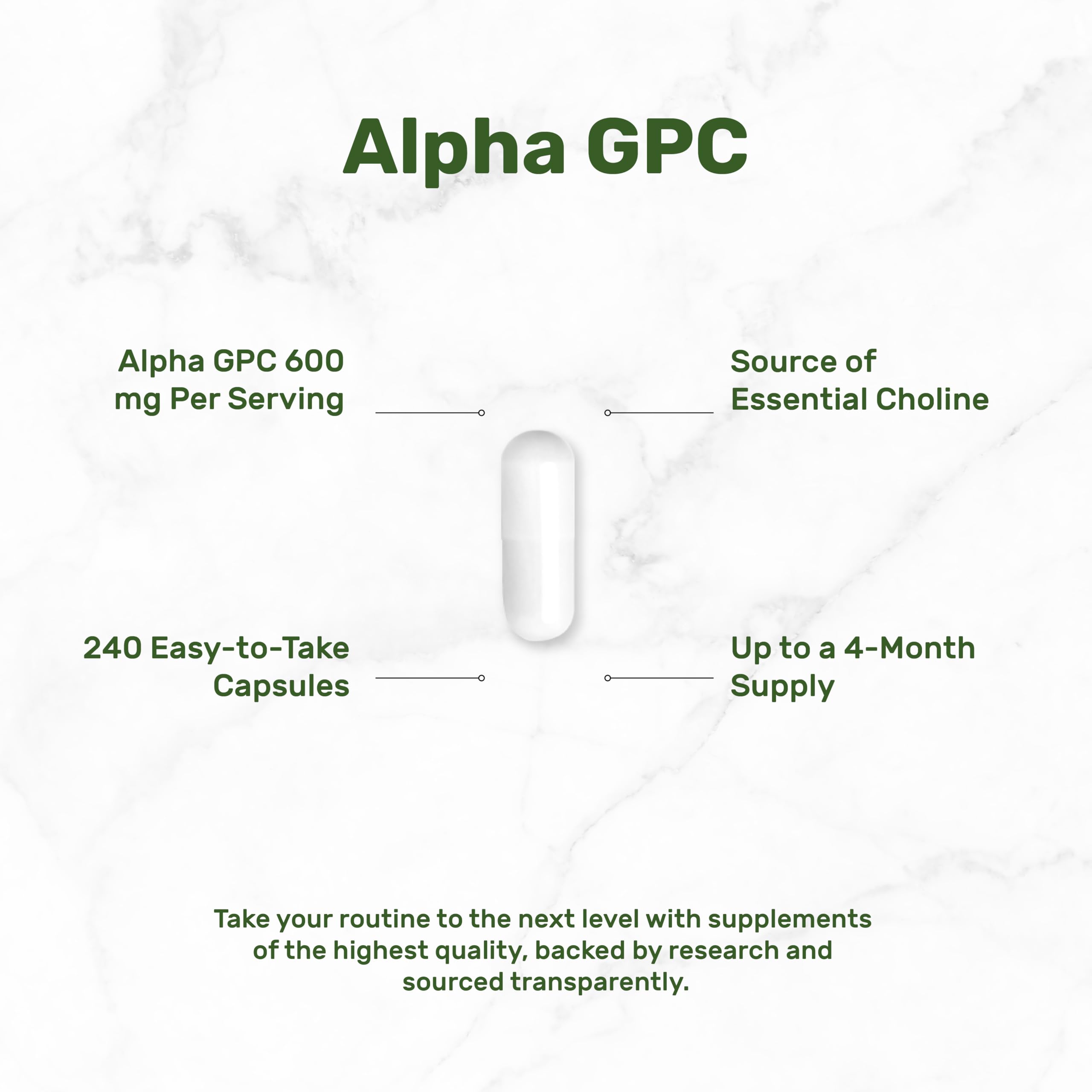 DEAL SUPPLEMENT Alpha GPC bottle side view