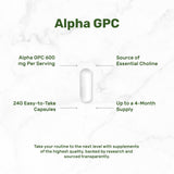 DEAL SUPPLEMENT Alpha GPC bottle side view