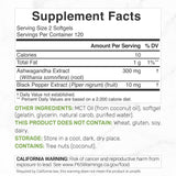 DEAL SUPPLEMENT Ashwagandha Softgels side view showing softgels