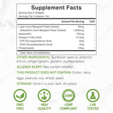 DEAL SUPPLEMENT Astaxanthin 4-in-1 Softgels bottle side view