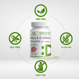 DEAL SUPPLEMENT B8 (Inositol) capsules on a wooden surface