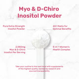 DEAL SUPPLEMENT B8 Inositol Powder with scoops