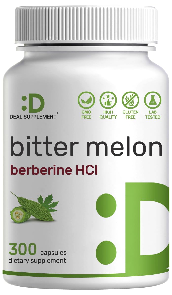 Deal Supplement Bitter Melon Capsules bottle front view