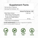 Deal Supplement Bitter Melon Capsules side view showing label