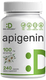 DEAL SUPPLEMENT Chamomile Apigenin Capsules bottle front view
