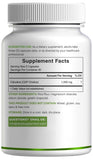DEAL SUPPLEMENT Citicoline Capsules 1000mg bottle back view