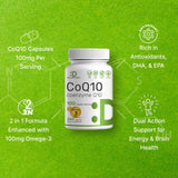DEAL SUPPLEMENT CoQ10 with Omega 3 nutrition facts