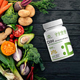 DEAL SUPPLEMENT DIM Capsules on a wooden table