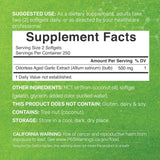 DEAL SUPPLEMENT Garlic Softgels bottle with label
