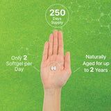 DEAL SUPPLEMENT Garlic Softgels in hand