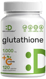 DEAL SUPPLEMENT Glutathione 1000mg with Vitamin C front view