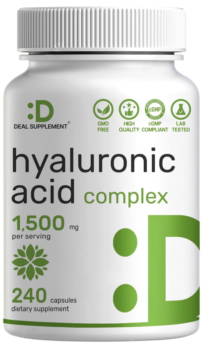 DEAL SUPPLEMENT Hyaluronic Acid 3-in-1 Capsules front view