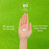 DEAL SUPPLEMENT Hyaluronic Acid 3-in-1 Capsules on a wooden table