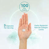 DEAL SUPPLEMENT Multi Collagen Peptide Capsules in a lifestyle setting