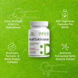 DEAL SUPPLEMENT Multi-Enzyme Capsules with ingredients list on packaging