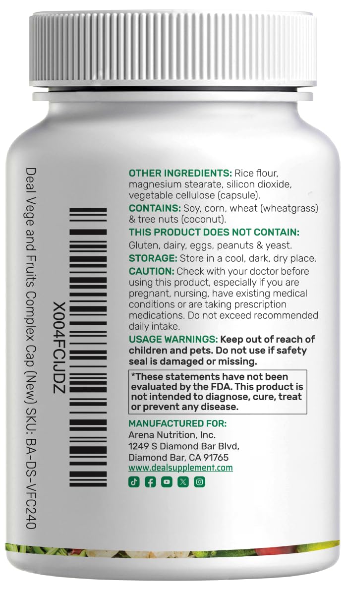 DEAL SUPPLEMENT Nature’s Fruits & Veggies product on a kitchen counter