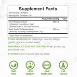 DEAL SUPPLEMENT Oil of Oregano Softgels showing the softgel capsules