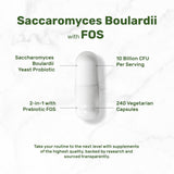 DEAL SUPPLEMENT Probiotic Capsules close-up of veggie capsules