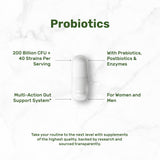 DEAL SUPPLEMENT Probiotic Capsules nutritional information label