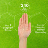Deal Supplement Vitamin K2 Softgels side view
