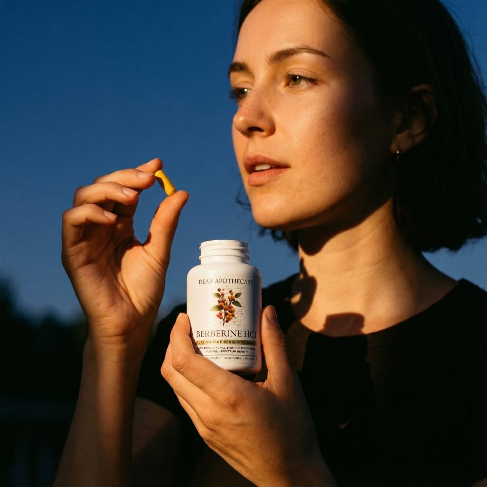 Dear Apothecary Complete Berberine Complex capsules close-up
