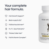 Dear Apothecary Complete Hair Formula bottle with label