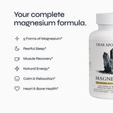 Dear Apothecary Magnesium Complex 500mg capsules side view