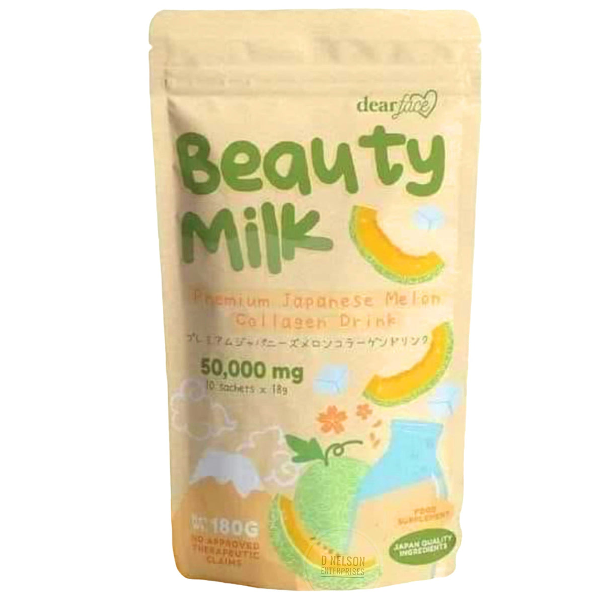 Dear Face Beauty Milk Japanese Collagen Drink front view