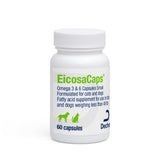 Dechra EicosaCap Omega 3 & 6 Capsules front view with packaging