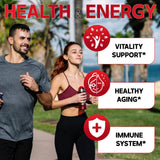 DEDICAD 3in1 NAD Supplement capsules on a table