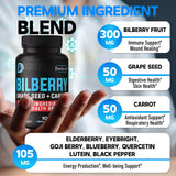 DEDICAD Bilberry Supplement packaging side view