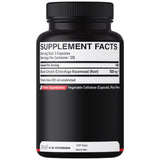 DEDICAD Black Cohosh capsules on a wooden table