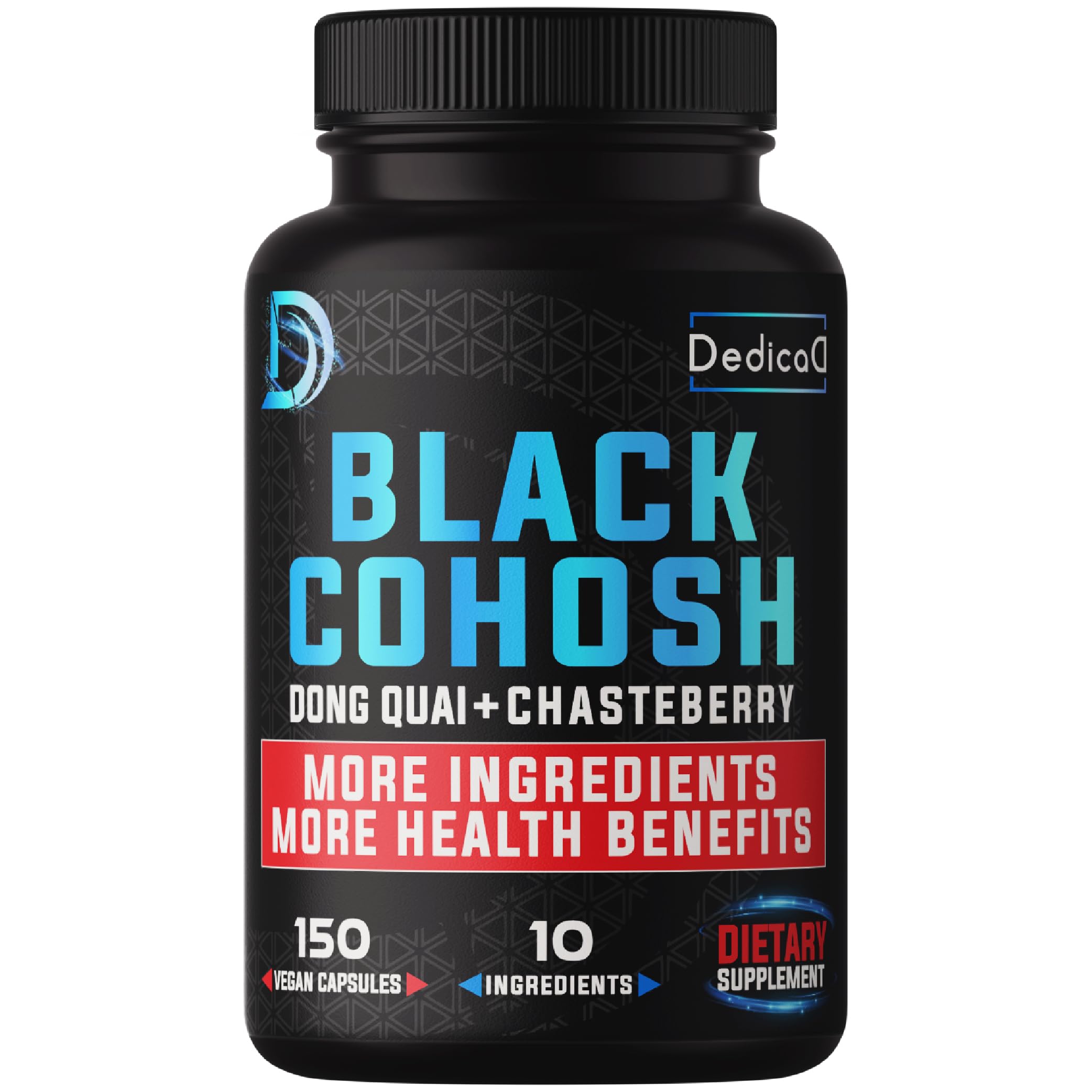 DEDICAD Black Cohosh Complex 150 capsules front view