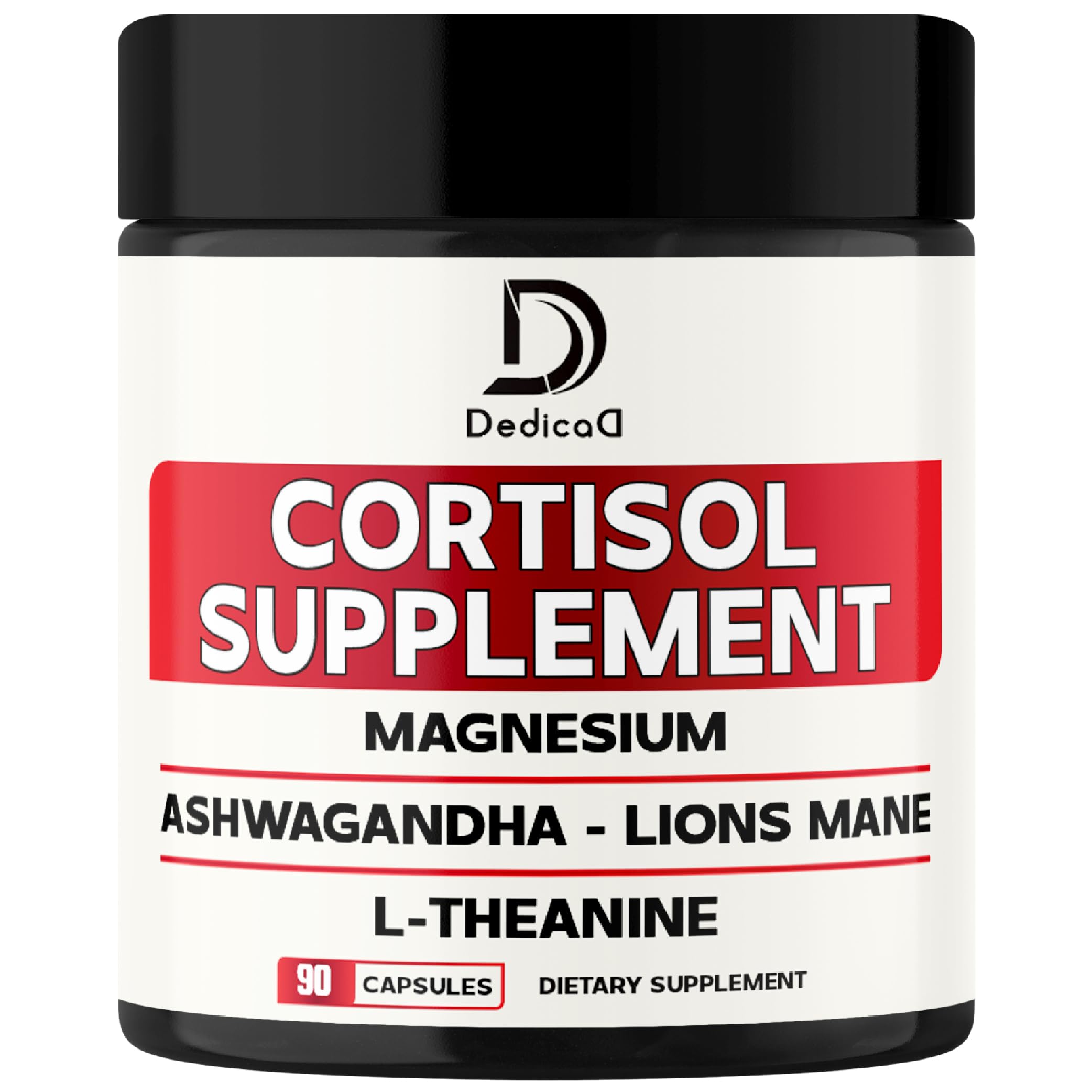 DEDICAD Cortisol Supplement 90 capsules front view