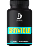 DEDICAD Graviola Powder Supplement 60 veggie capsules front view