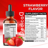 DEDICAD Liquid Black Walnut Supplement 60ml bottle side view