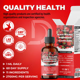DEDICAD Liquid Black Walnut Supplement 60ml packaging