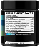 DEDICAD NAD.+ Blend Supplement displayed with a glass of water