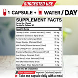 DEDICAD Organic Soursop Capsules side view