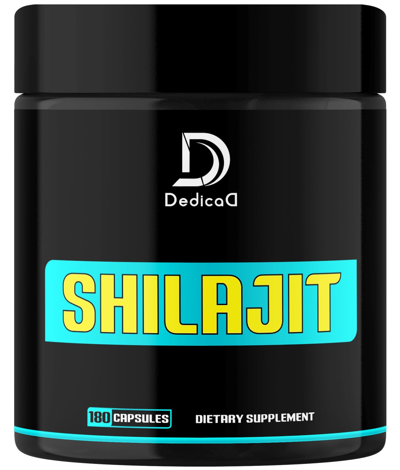 DEDICAD Shilajit Capsules 180 pills front view