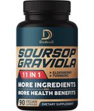 DEDICAD Soursop Graviola Supplement bottle front view