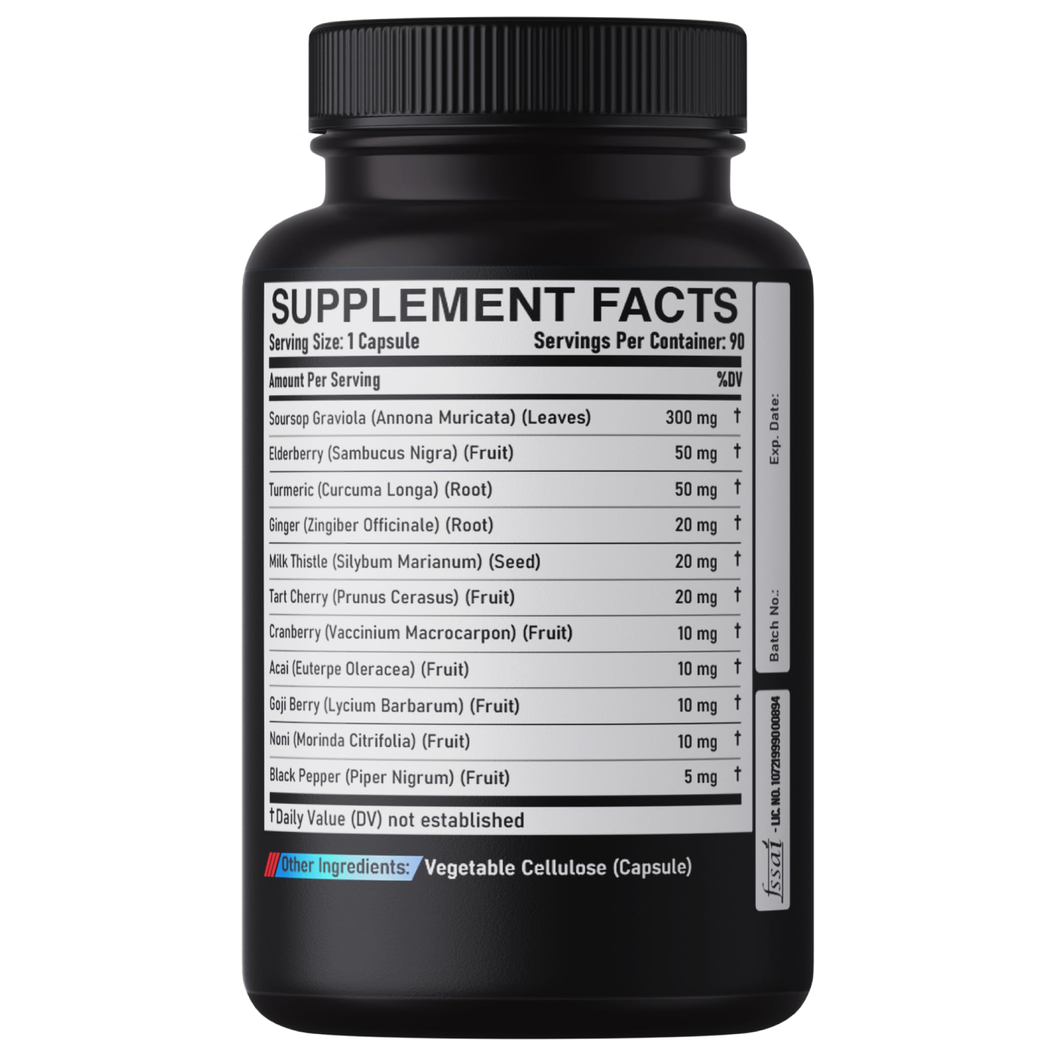 DEDICAD Soursop Herbal Supplement in lifestyle setting